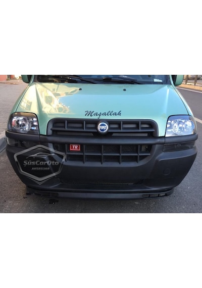 Fiat Doblo D1 2000-2005 Uyumlu Üniversal Laguna Lip Esnek Ön Lip 2 Parça Tampon Altı Dil Karlık Ön Ek 00 Şüscaroto Aksesuar
