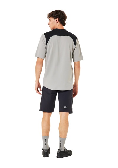 Oakley Oakley Free Ride Jersey Erkek Gri Tişört Cem Gri