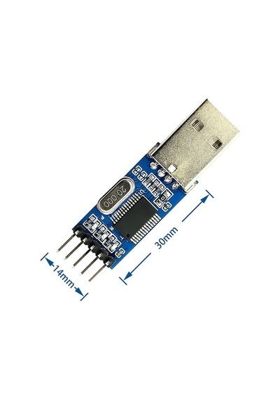 Pl2303 Usb To Rs232 Ttl Uart Çevirici Modül Seri Port Haberleşme Mcu Uydu Alıcı Dvd Gsm