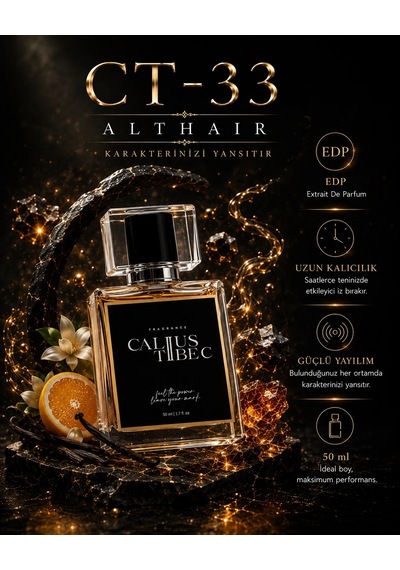 Calius Tibec Ct-33 Erkek Parfüm EDP 50 ML