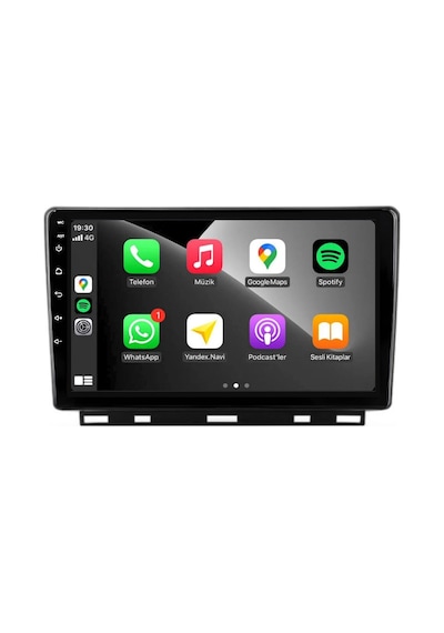 Renault Clio 5 - Araç Multimedya Ekran - 4gb 64gb - S - Black - 2020 - 2023 - 9 Inch - Myway