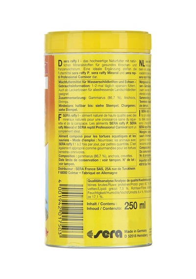 Raffy I Nature 250 Ml Kaplumbağa Yemi