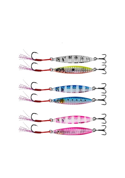 Effe Hg1891 Çift Taraflı 18gr 3lü Jig Seti