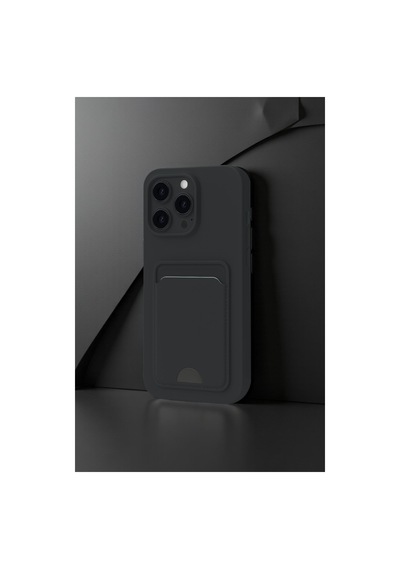 Apple iPhone Uyumlu - 16 Plus Kılıf Kelvin Kartvizitli Silikon - Lacivert