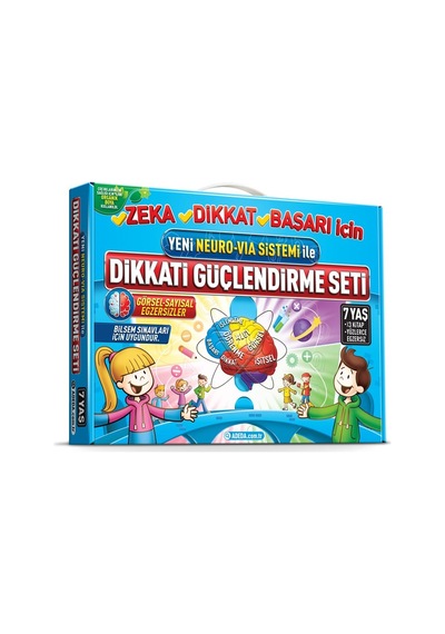 Adeda Yayıncılık Dikkati Güçlendirme Seti - 7  Yaş