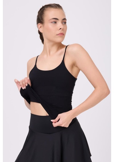 Intense Extrafıt Atletik Spor & Aktif Yaşam Atlet Tank Top -2822 Koyu Siyah