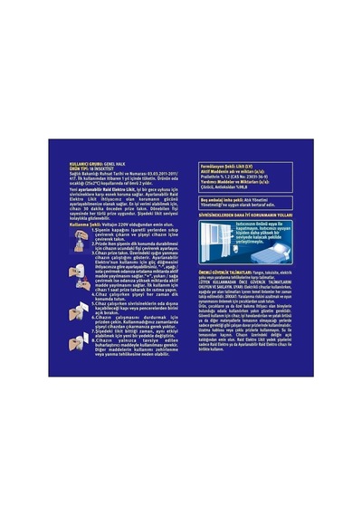Ayarlanabilir Elektrolikit 30 Gece 21 Ml 74844
