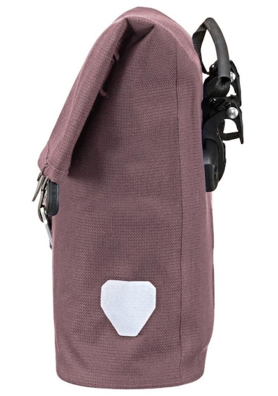 Ortlieb F8102 Twın-cıty Urban Omuz / Arka Bagaj Çantası 9l Gül Kurusu Ql2.1 Siyah