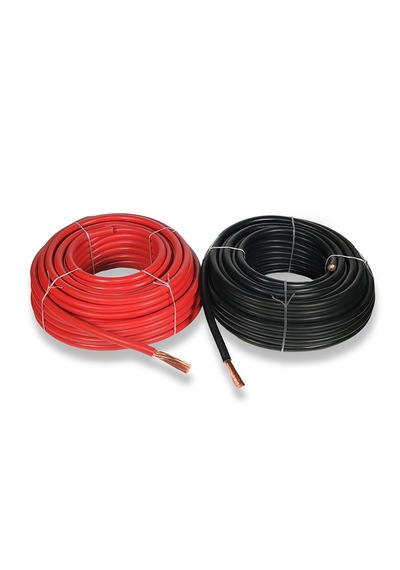 10mm Kırmızı Akü Kablosu - 25 Metre