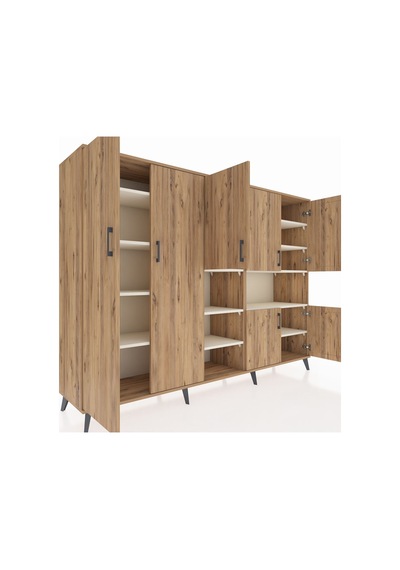 Hyperion Dolap 13 Raflı 7 Kapaklı 220x44x163 Çam-çam/aytaşı Atlas Çam/aytası - Atlas Çam Hyperion Dolap 13 Raflı 7 Kapaklı 220x44x163 Çam-çam/aytaşı Atlas Çam/aytası - Atlas Çam