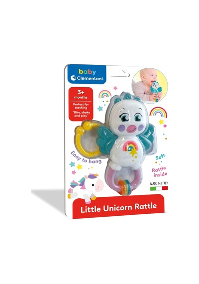Clementoni 17778 Ba - Sevimli Unicorn Çıngırak Çok Renkli
