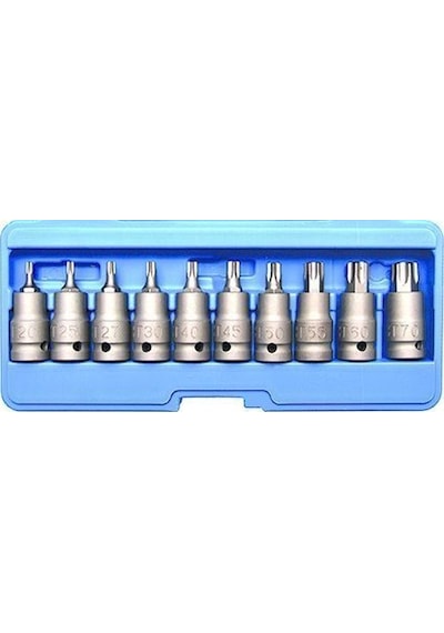 Bgs Lokma Seti Havalı Torx 1-2 T20-T70 10 Parça