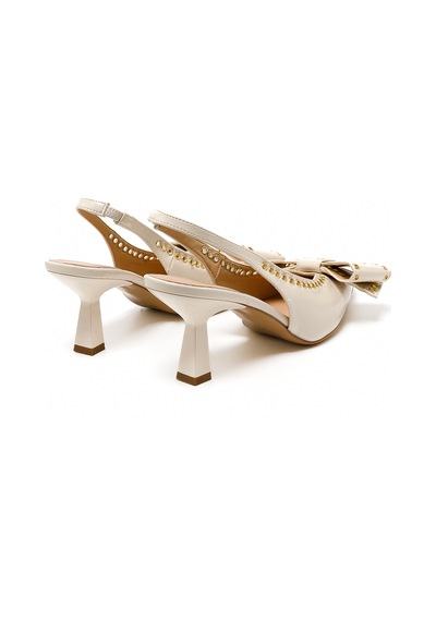 Topuklu/ Stiletto Kadın 3063041 Nacree Naplack Burro Burro Bej