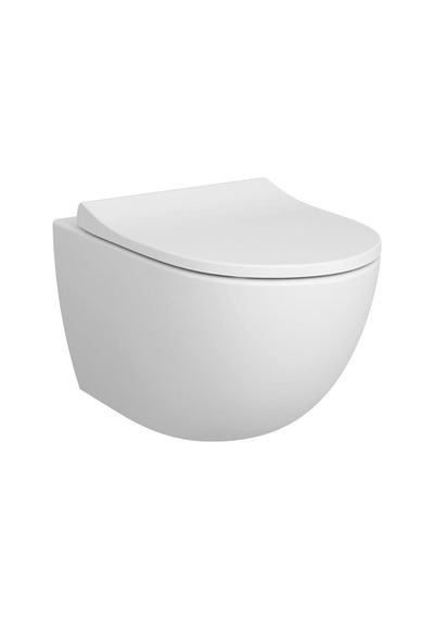 7748b001-0559 VitrA Sento Rim-ex Kanalsız Asma Klozet, Mat Beyaz