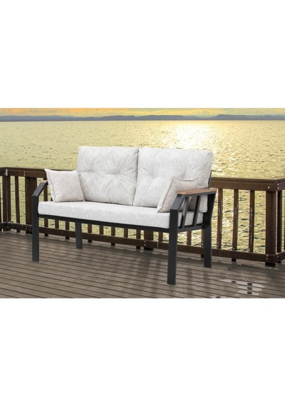 Tu Tienda Nergiz 2 1 1 Bahçe Balkon Mobilyası,krem Bej