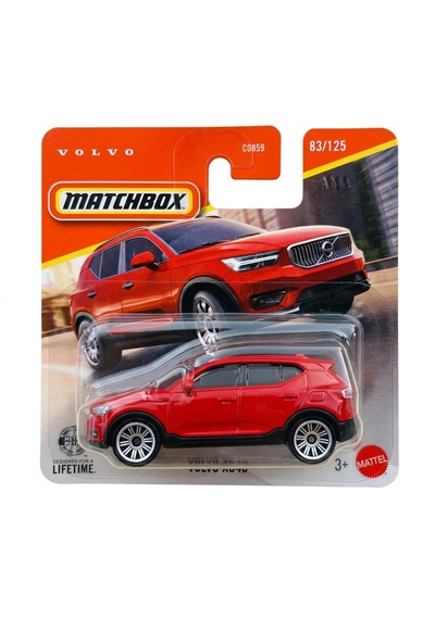 Matchbox Volco Xc40 - Kırmızı 1/64 Jhn75