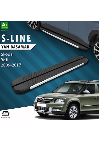 S-Dizayn Skoda Yeti S-Line Aluminyum Yan Basamak 173 Cm 2009-2017