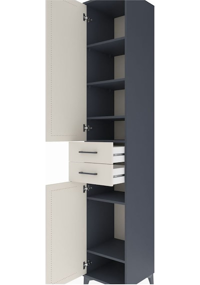 Hyperion Dolap 6 Raflı 2 Çekmeceli 2 Kapaklı 44x44x243 Antras... Antrasit Hyperion Dolap 6 Raflı 2 Çekmeceli 2 Kapaklı 44x44x243 Antras... Antrasit