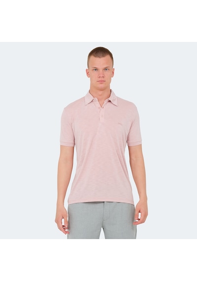 Slazenger KATSURO Erkek Polo Yaka Gül Tişört