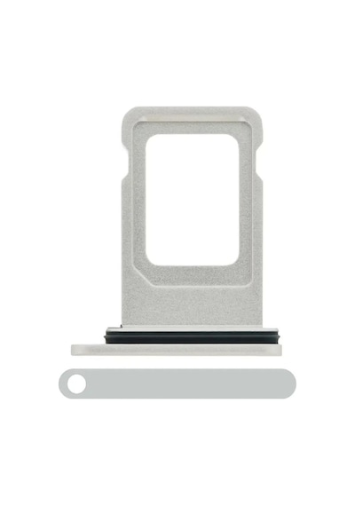 Apple Uyumlu iPhone 11 Pro Max Sim Çekmecesi Çift Sim İçin Sim Kart Yuvası Beyaz Renk İlanı
