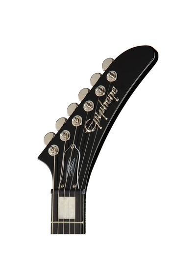 Epiphone Lzzy Hale Explorer Custom Elektro Gitar Black Diamond Holographic Sparkle 104080440138
