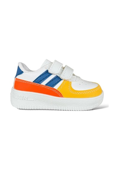Çocuk Sneaker Spor Ayakkabı Mavi-sarı 001