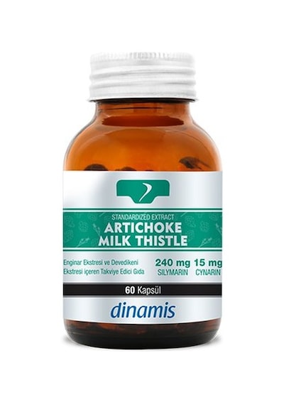 Dinamis Standardized Extract Artichoke+Milk Thistle 60 Tablet