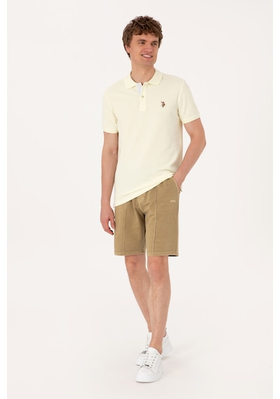 U.s. Polo Assn. Erkek Haki Şort Örme 50306976-vr027 Haki