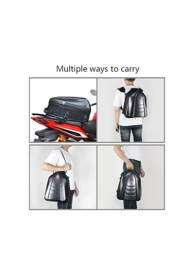 Sones Motocentrıc 11-mc-0113 Motosiklet Arka Koltuk Çantası Yeşil