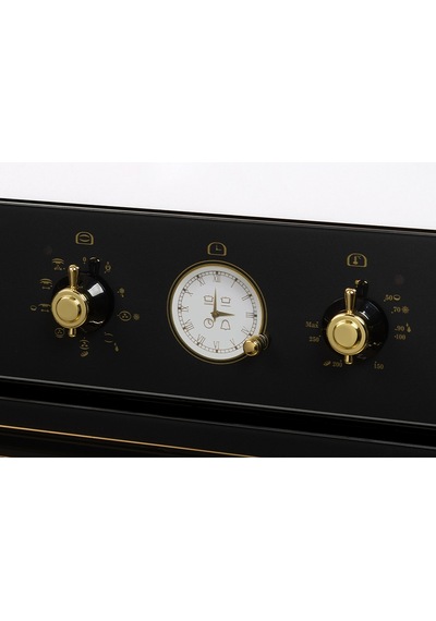 Vestel AF-7688 RS Rustik 70 L Ankastre Fırın Siyah