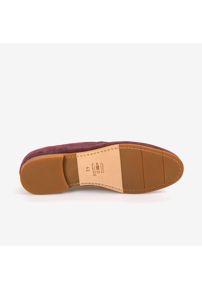Andrea Giovanni Erkek Loafer Ayakkabı 24159 Rio Red Sued