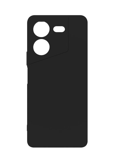 Tecno Pova 5 Pro Kılıf Kamera Korumalı Silikon Rubber Arka Kapak Siyah