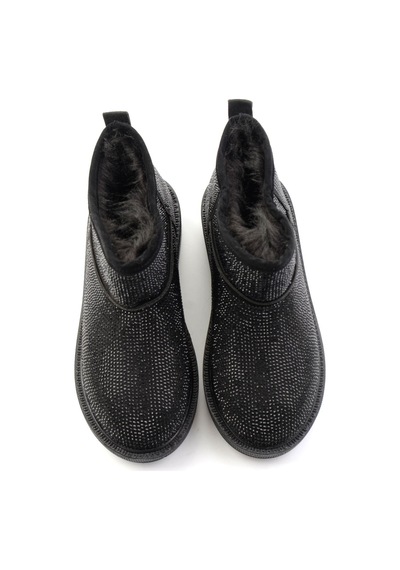 Bambi Siyah Taşlı Kadın Bot & Bootie K02834260187 Bambi Siyah Taşlı Kadın Bot & Bootie K02834260187