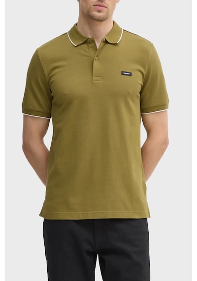 Calvin Klein Erkek Polo Yaka T Shirt K10k112751 Lht Haki Haki