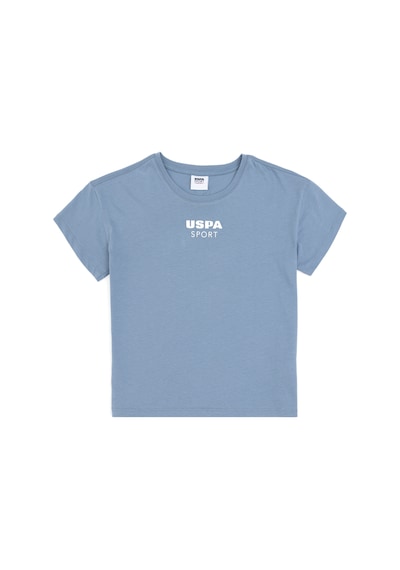 U.S. Polo Assn. Erkek Çocuk İndigo Bisiklet Yaka Tişört 50281808-VR028 U.S. Polo Assn. Erkek Çocuk İndigo Bisiklet Yaka Tişört 50281808-VR028