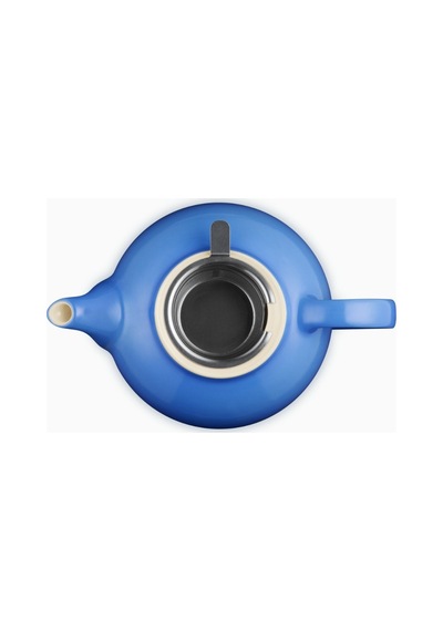 Le Creuset Paslanmaz Çelik Süzgeçli Seramik Çaydanlık, 1.3l Mavi