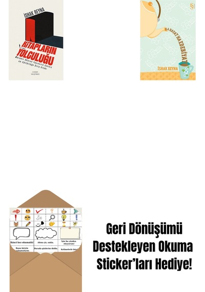 Kitapların Yolculuğu + Ha Hayat Ha Edebiyat + Okuma Sticker'ları