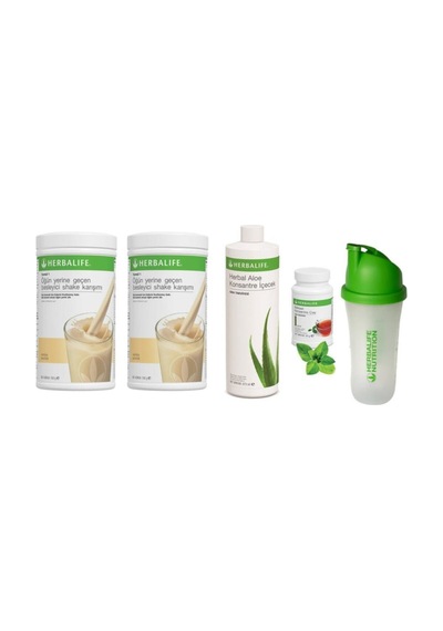 Vanilya Shake 2 Adet - Bitkisel Kontsantre Çay 50 Gr - Aloe Vera - Başlangıç Seti