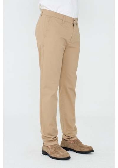 Camel Rengi Dynamic Fit Erkek Chino Pantolon