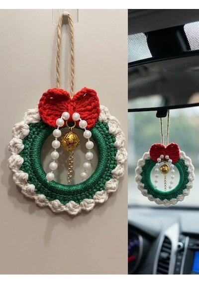 Yılbaşı Araç Süsü 036 10 Cm