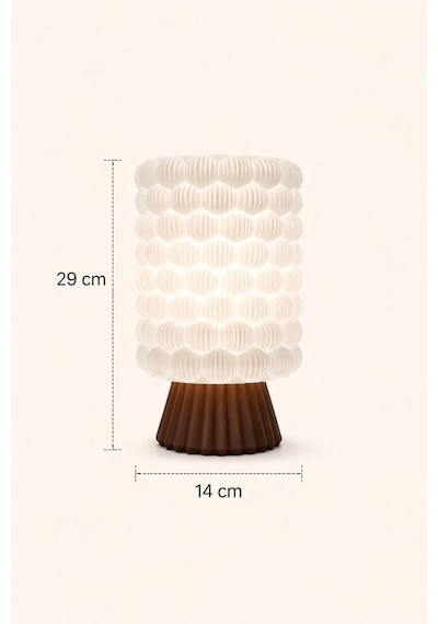 Neolab Lumishell Dekoratif Masa Lambası Çok Renkli