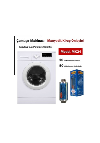 Miramak Manyetik Kireç Önleyici Mk24 Çamaşır.Bulaşık Makinesi Tip