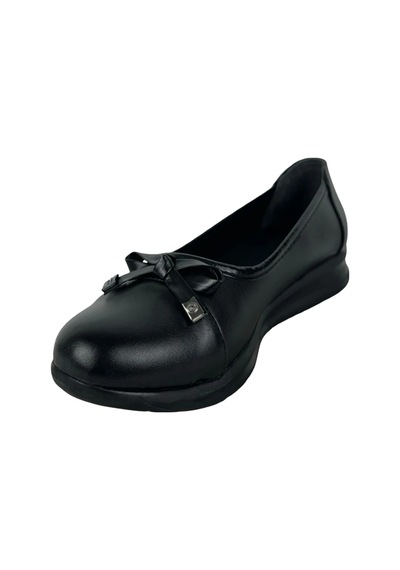 Matzeliger Mzg1145 Siyah Kadın Günlük Rahat Ortopedik Ayakkabı