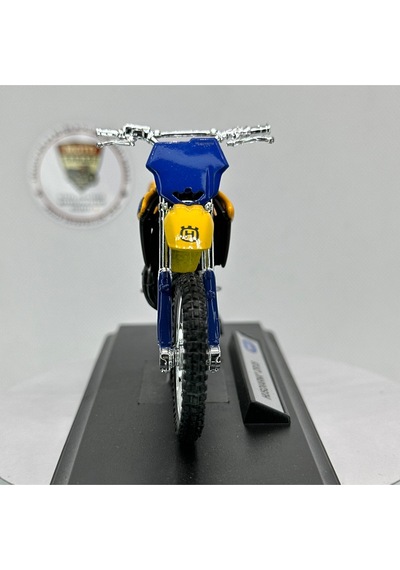 Husqvarna Cr125 1:18 Diecast Maket Motor Metal Model Motosiklet