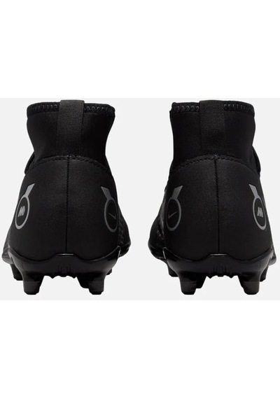 Nike Mercurial Superfly 8 Club Fg/mg Çocuk Krampon Dar Kalıp Siyah