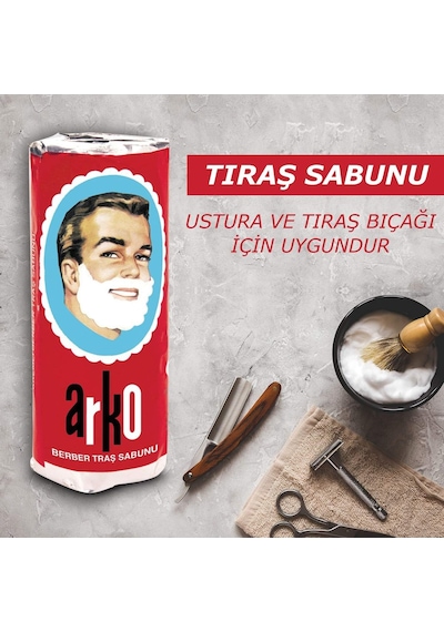 Arko Men Tıraş Sabunu 4x75 Gr