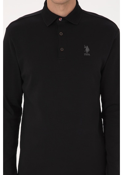 U.s. Polo Assn. Erkek Siyah Sweatshirt 50307692-vr046 Sıyah