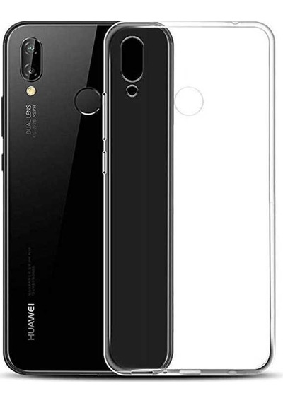 Huawei Y7 Prime 2019 Kılıf Zore Süper Silikon Kapak Renksiz