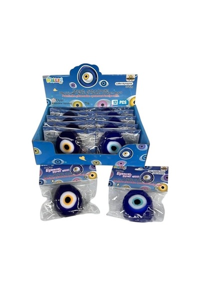 Eğlenceli Stres Atıcı Sukuşi Slime Nazar Boncuğu - 1 Adet