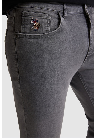 U.s. Polo Assn. Erkek Gri Pantolon Jean 50321553-dn0025